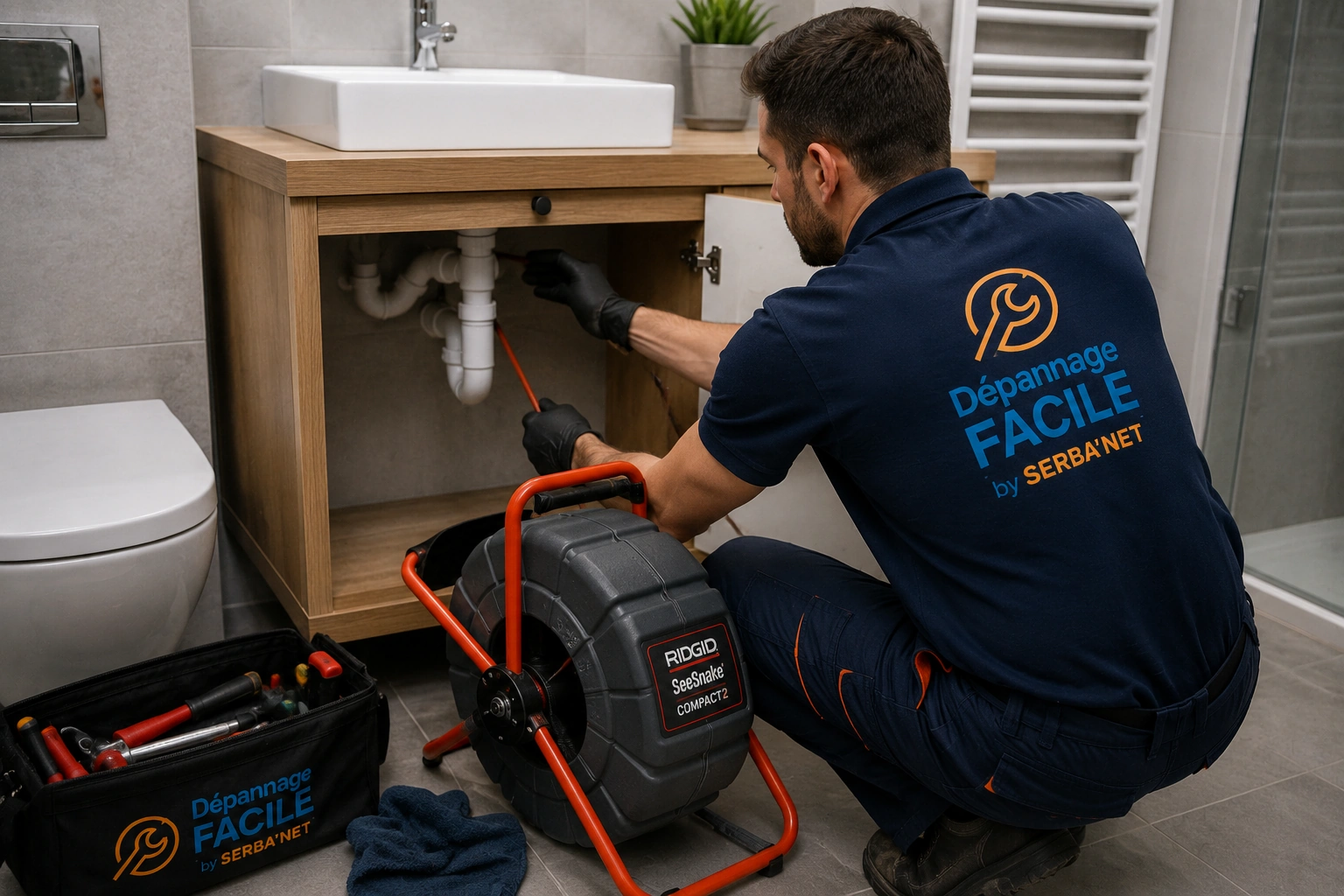 Débouchage de canalisation au furet électrique à Rueil-Malmaison