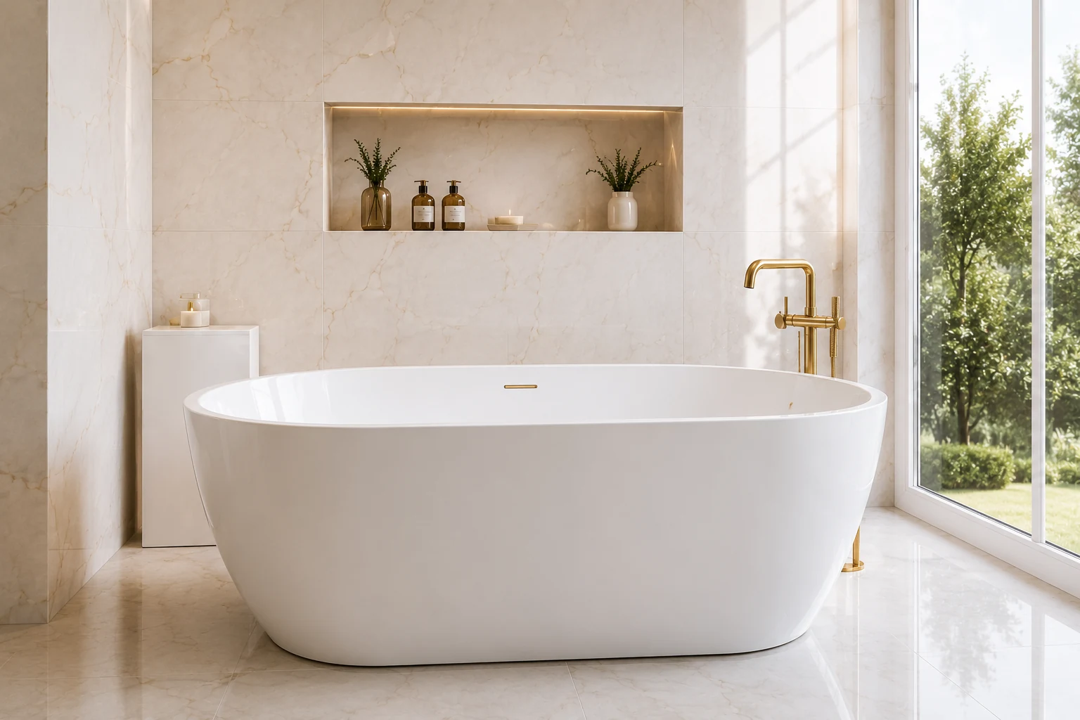 Installation de baignoire moderne à Rueil-Malmaison